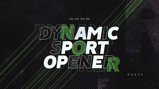 Dynamic Sport Opener Final Cut Pro Templates
