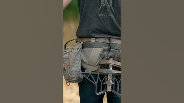 Tip for climbing the tree in one trip saddle hunting 🏹🦌#saddlehunting #saddlehunter