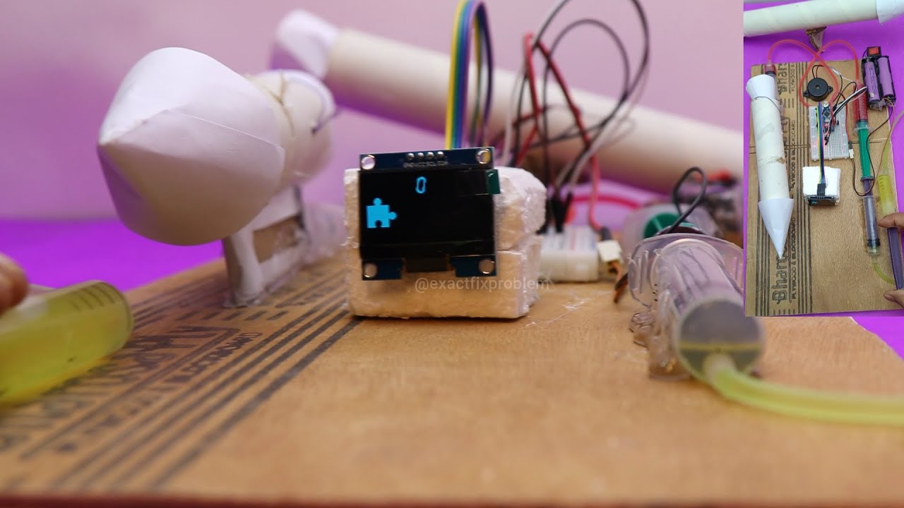 Hydraulic Arduino Rocket Launcher with OLED Display – DIY Missile ...