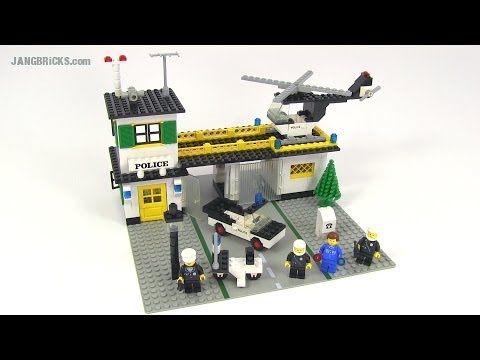 classic Town 381 / 588 Police Headquarters from 1978! - YouTube