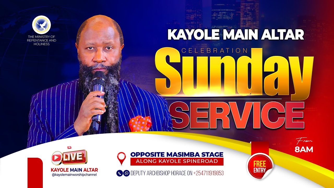 KAYOLE MAIN ALTAR || SUNDAY SERVICE|| 8TH FEBRUARY 2026