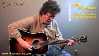 2012 Martin D-28 Marquis East Indianadirondack Red