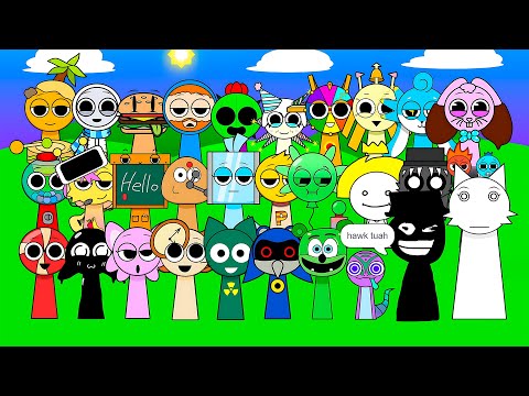 New Incredibox Sprunki Ultimate / Deluxe But ALL Characters Together (New OC's)