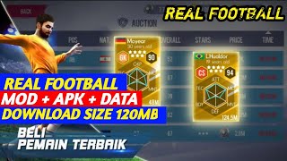 REAL FOOTBALL 2017 MOD UNLOCK MONEY + TIM screenshot 4