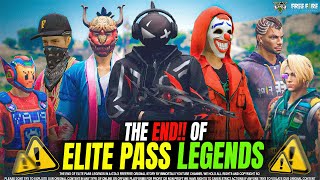 THE END OF ELITE PASS LEGENDS : GTA X FREE FIRE