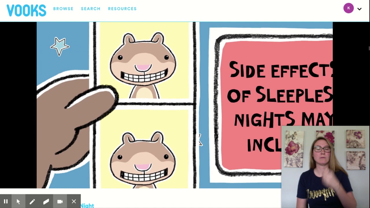 Scaredy Squirrel at Night in ASL YouTube