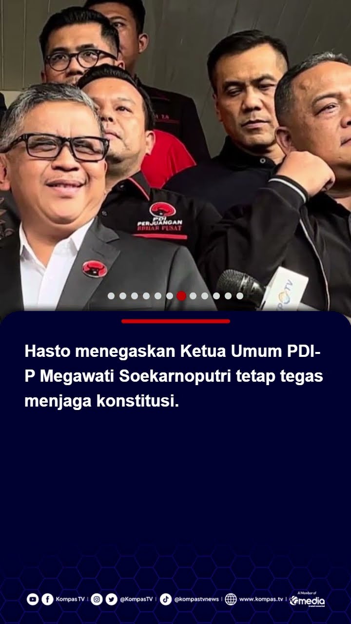 Hasto Menduga Ada Peran Kader Pecatan PDI-P soal Dirinya Ditetapkan Tersangka KPK #kpk #pdip