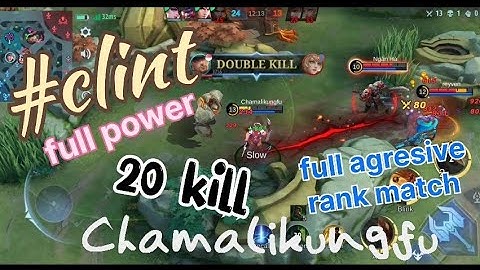 #clint Maskman #double kill #triple kill #unstoppable #godlike in #mlbb