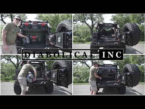 Diabolical Slipstream Jeep Security Enclosure With Every Accessory Imaginable