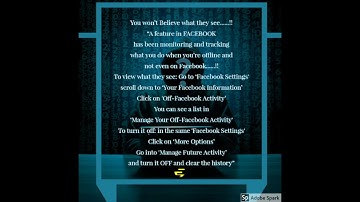 How to Turn off your Facebook offline activity tracker to secure your important details