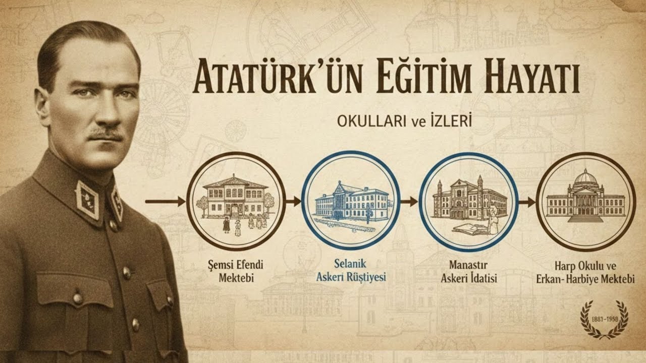 Mustafa Kemal'in Okul Günleri | LGS İnkılap Tarihi