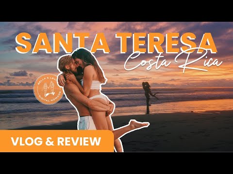 Things to do in Santa Teresa Costa Rica (Digital Nomad couple travel vlog + Review)