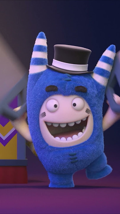 In half | Oddbods | #Shorts #oddbodsshorts