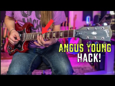 This Simple Angus Young Pentatonic Hack! Is Amazing!