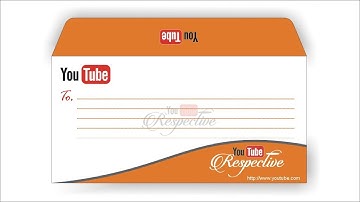 Corel Draw #9 Tutorial - Envelope Designing in Corel Draw - ♥ YouTube ♥