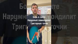 Боль в локте Наружный эпикондилит Триггерные точки #массаж #больвлокте