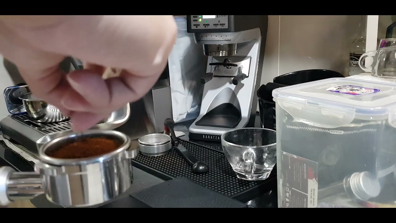 Cappuccino uncut/unedited workflow Breville Infuser Baratza Sette