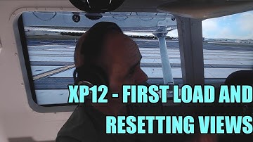 101  - C172 Sim XP12 first load and resetting screen views