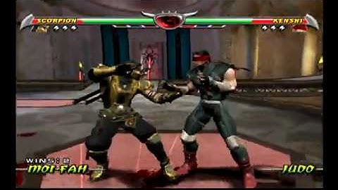 Mortal Kombat Deception Arcade Mode Scorpion/Ending