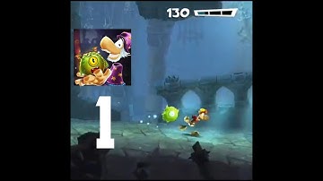 Rayman Adventures | Part 1 - HD GamePlay | Adventure 1 , 2 , 3 Clear (iOS-Android)