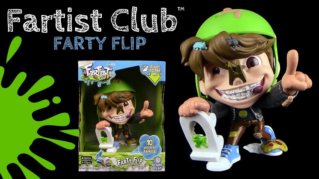 Fartist Club Farty Flip Coole Comic Figuren Mit Sound Willkommen Im Furz Club Youtube