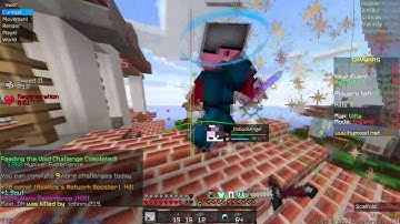 PowerX Client in Hypixel Skywars || No Blink Fly & Fasteat bypass || 1213 UPDATE!