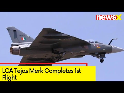 LCA Tejas Merk Completes 1st Flight | Completes Maiden Flight in Bengaluru | NewsX - NEWSXLIVE