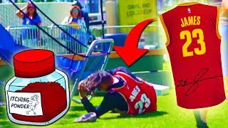 LEBRON JAMES JERSEY (AUTOGRAPHED) BAIT PRANK!!