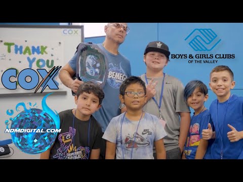 DJ Dimension @ Boys  & Girls Club Rosenzweig Branch / Cox Innovation Lab launch