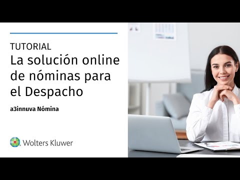 ?️ Tutorial: conoce a3innuva| Nómina, la solución online de nóminas para Despacho