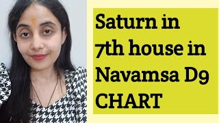 Match Highlights Saturn in 7th house in navamsa D9 chart