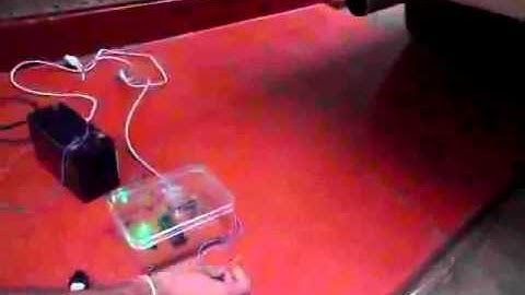 Detecting CO using MQ7 sensor.