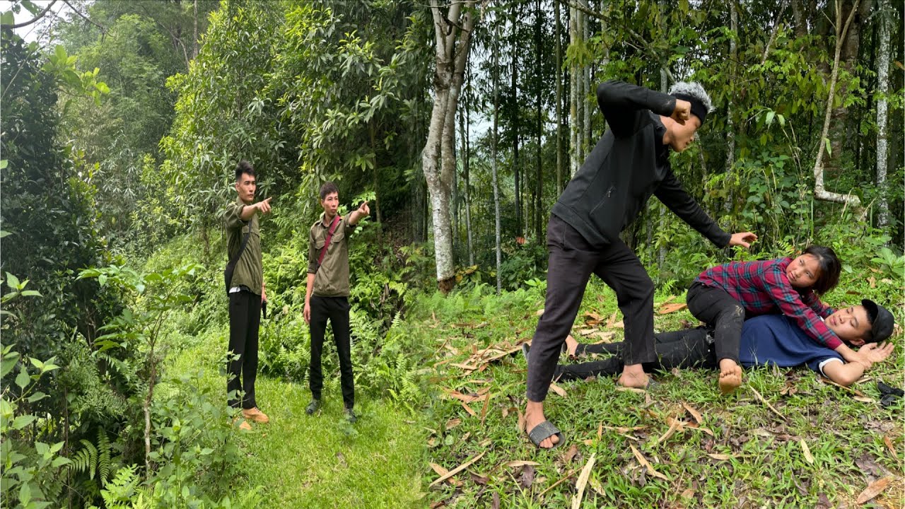 The girl fought back against the kidnapper. Will the police arrive in time to save the girl?