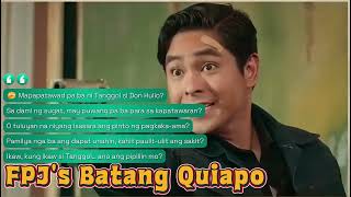FPJ's Batang Quiapo August 5, 2025 Advance Episode Trailer - Coco Martin #batangquiapo