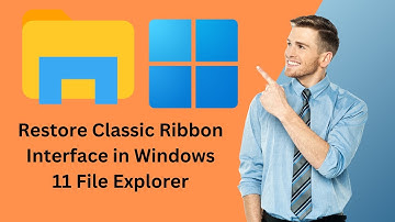 How to Restore Classic Ribbon Interface in Windows 11 File Explorer | GearUpWindows Tutorial