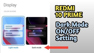 Redmi 10 prime - how to enable dark mode in redmi 10 prime | dark mode enable kaise kare