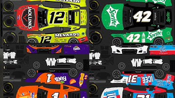 Custom nascar diecast templates (wave 1)