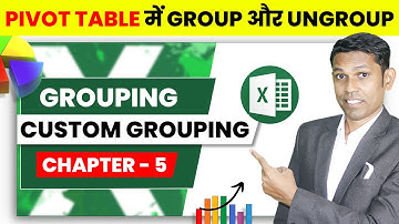 Group and ungroup data in pivot table l learn pivot table in Hindi - Part - 5
