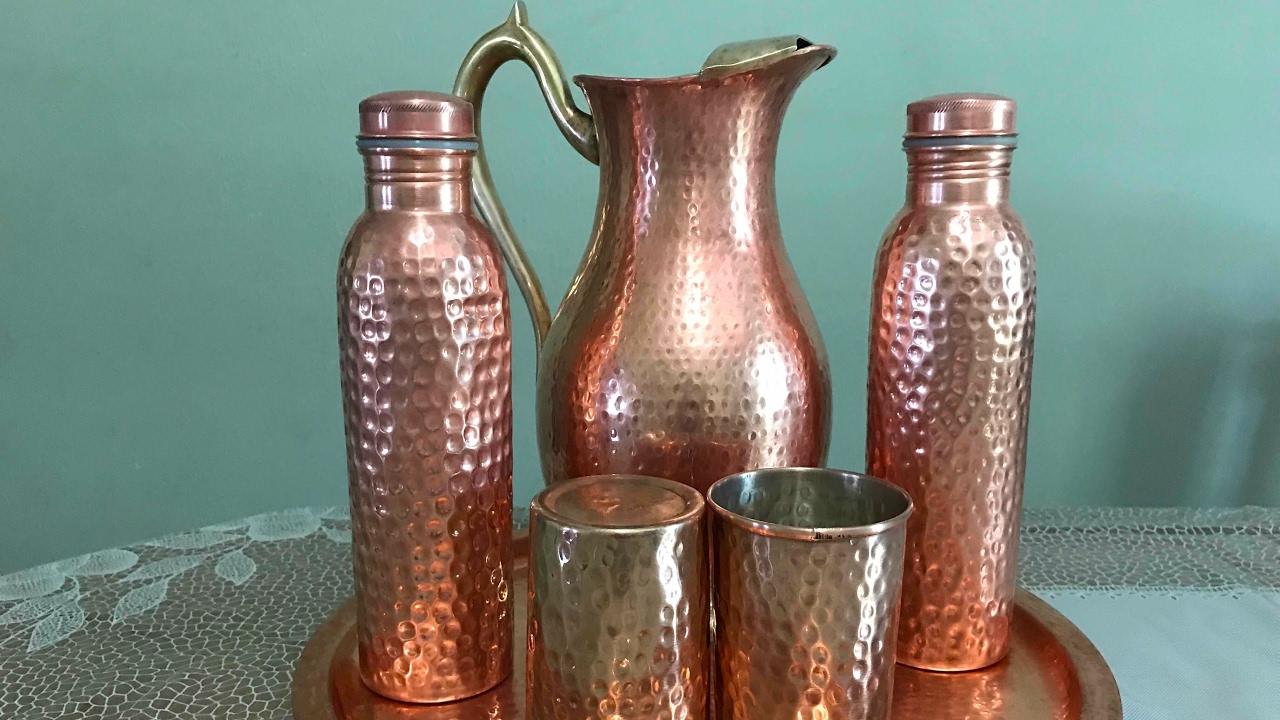 Health Benefits of Drinking water in Copper vessel or Tamra Jal (Copper