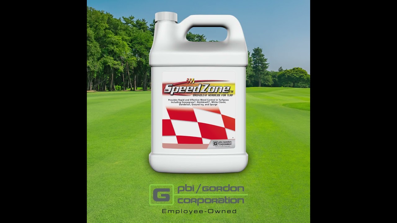 SpeedZone EW Broadleaf Herbicide for Turf - YouTube