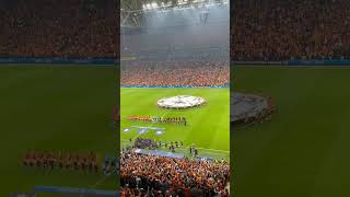 💛❤️ Galatasaray - Bayern Münih Şampiyonlar Ligi seremonisi.
