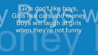 Good Charlotte boys and girls lyrics
