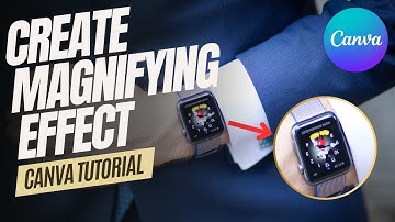 Easily Create Magnifying Effect on Canva in Just Minutes! تعليم كانفا للمبتدئين للربح من الأنترنت
