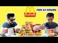 I ONLY ATE MCDONALS FOOD FOR 24 HOURS AND | EPISODE 1 || 1st Indian To Try this Challenge