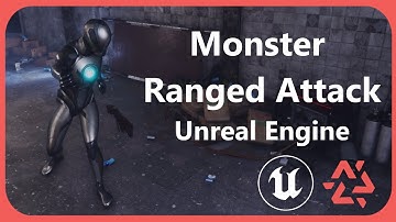 How to make monster ranged attack using MonsterAIKit in Unreal Engine5!