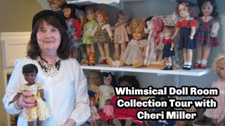 WHIMSICAL VINTAGE DOLL COLLECTION ROOM TOUR WITH CHERI MILLER | VIRTUAL DOLL CONVENTION