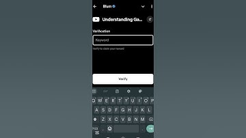 Understanding Gas Fees Blum Video Code | Blum Today Verification Keyword Understanding Gas Fees