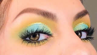 Aqua Green Jump Into Spring Makeup Tutorial | Savannahxo28