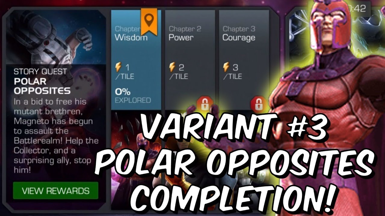 Variant #3 Polar Opposites Completion! - Marvel Contest of Champions