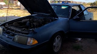 Starting Up The Foxbody After 2 Years